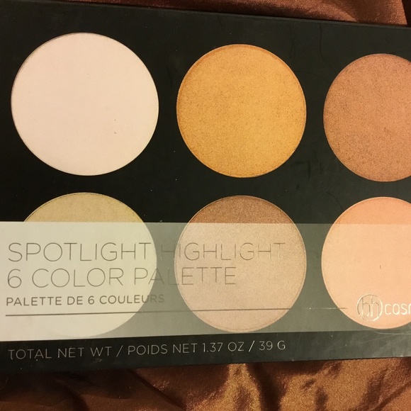 BH cosmetics spotlight highlight 6 color palette - Picture 1 of 3